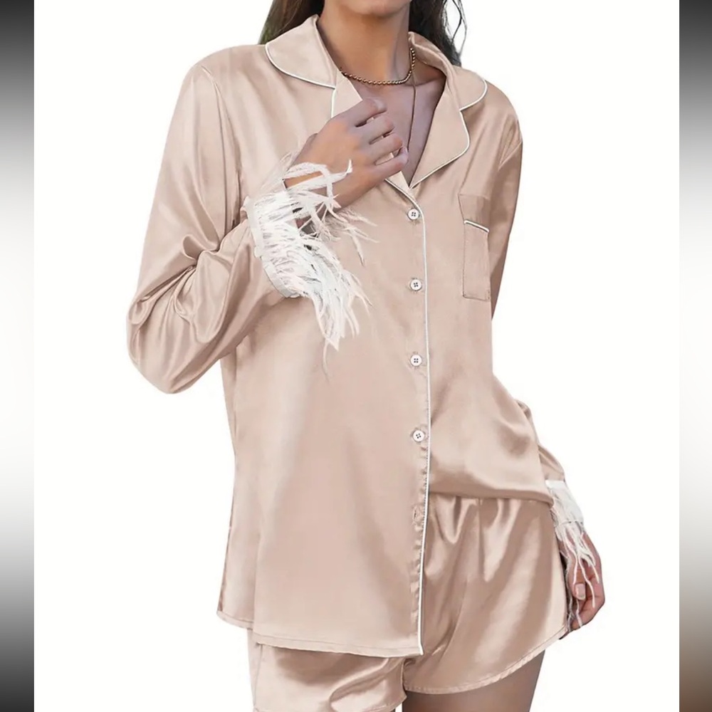 Silk pajama set